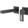 Mariner Otto rubinetto lavabo a parete proiezione: 200 mm, per corpo incasso smart, OTT1111-GR+BOQ0258-GR, Otto grafite opaco [Rubinetteria Bagno > Rubinetteria Lavabo]