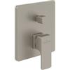 Villeroy & Boch Subway 3.0 miscelatore monocomando, per vasca e doccia, TVS11200300064, Subway 3.0 nichel spazzolato [Rubinetteria Bagno > Rubinetteria Doccia]