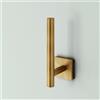 Viverso x cube porta rotolo di riserva, VC2300BG, x cube oro spazzolato [Accessori Bagno > Porta Rotolo]