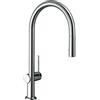 hansgrohe Talis M54 rubinetto da cucina, estraibile, orientabile, 72842000, Talis M54 cromo [Rubinetteria da Cucina > Rubinetti da Cucina]