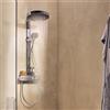hansgrohe Rainfinity colonna doccia con termostatico, 26853000, Rainfinity cromo/grafite [Rubinetteria Bagno > Colonne Doccia]