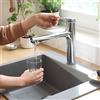 hansgrohe Zesis M33 rubinetto da cucina, estraibile, orientabile, 74822000, Zesis M33 cromo [Rubinetteria da Cucina > Rubinetti da Cucina]