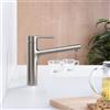 Fortis Barona extend rubinetto da cucina, orientabile, bocca estraibile, 6457600SS, Barona acciaio inox spazzolato [Rubinetteria da Cucina > Rubinetti da Cucina]