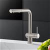 Fortis Brera extend rubinetto da cucina con 2 tipi di getto, orientabile, bocca estraibile, 0056600SS, Brera acciaio inox spazzolato [Rubinetteria da Cucina > Rubinetti da Cucina]