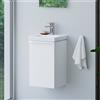 evineo ineo4 mobile La: 35 cm, 1 anta destra, con maniglia, per Villeroy & Boch Subway 3.0 lavabi per le mani,, BE0805WM, ineo4 [Mobili da Bagno > Mobili Lavabo]