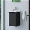evineo ineo4 mobile La: 35 cm, 1 anta destra, con maniglia, per Villeroy & Boch Subway 3.0 lavabi per le mani,, BE0805BM, ineo4 [Mobili da Bagno > Mobili Lavabo]