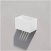Viverso AGA Design U mensola, AU2420WM#Set1, AGA Design U bianco opaco [Accessori Bagno > Mensole Doccia]