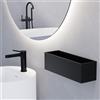 Viverso AGA Design U mensola, AU2440BM#Set2, AGA Design U nero opaco [Accessori Bagno > Mensole Doccia]