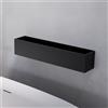 Viverso AGA Design U mensola, AU2460BM#Set2, AGA Design U nero opaco [Accessori Bagno > Mensole Doccia]