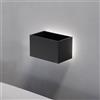 Viverso AGA Design U mensola, incl. illuminazione, AU2420BM#Set3, AGA Design U nero opaco [Accessori Bagno > Mensole Doccia]