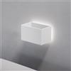 Viverso AGA Design U mensola, incl. illuminazione, AU2420WM#Set3, AGA Design U bianco opaco [Accessori Bagno > Mensole Doccia]