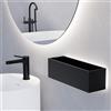 Viverso AGA Design U mensola, incl. illuminazione, AU2440BM#Set3, AGA Design U nero opaco [Accessori Bagno > Mensole Doccia]