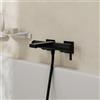hansgrohe Tecturis E rubinetto vasca esterno, miscelatore monocomando, 73420670, Tecturis E nero opaco [Rubinetteria Bagno > Rubinetteria Vasca]