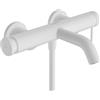 hansgrohe Tecturis S rubinetto vasca esterno, miscelatore monocomando, 73422700, Tecturis S bianco opaco [Rubinetteria Bagno > Rubinetteria Vasca]
