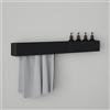 Viverso AGA Design U set accessori bagno per doccia, AGA-DW100-BM, AGA Design U nero opaco [Accessori Bagno > Set di accessori da bagno]