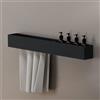 Viverso AGA Design U set accessori bagno per vasca, AGA-BW100-BM, AGA Design U nero opaco [Accessori Bagno > Set di accessori da bagno]