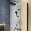 Ideal Standard Ceratherm T25+ colonna doccia con termostatico, A7210XG, Ceratherm T25+ silk black [Rubinetteria Bagno > Colonne Doccia]