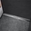 KALDEWEI FLOWLINE ZERO canalina doccia, 940200010930, FLOWLINE ZERO acciaio inox spazzolato [Canaline Doccia e Scarichi Bagno > Canaline Doccia]