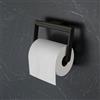 Viverso x one porta rotolo, chiuso, VL2100MB, x one nero opaco [Accessori Bagno > Porta Rotolo]