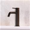 Mariner Logica rubinetto lavabo, LOG0053-GM+PR2100BB, Logica antracite spazzolato [Rubinetteria Bagno > Rubinetteria Lavabo]