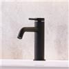 Mariner Logica rubinetto lavabo, LOG0053-NO+PR2300BM, Logica nero opaco [Rubinetteria Bagno > Rubinetteria Lavabo]