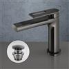 Mariner Otto rubinetto lavabo, OTT0053-GM+PR2100BB, Otto antracite spazzolato [Rubinetteria Bagno > Rubinetteria Lavabo]