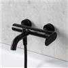 Fortis Lica rubinetto vasca monocomando, esterno, 18111BB, Lica nero spazzolato [Rubinetteria Bagno > Rubinetteria Vasca]