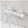 Fortis Lica Sense rubinetto vasca monocomando, esterno, 1L111MW, Lica Sense bianco opaco [Rubinetteria Bagno > Rubinetteria Vasca]