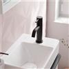 hansgrohe Tecturis S rubinetto lavabo 80 CoolStart, 73301670, 80 Tecturis S nero opaco [Rubinetteria Bagno > Rubinetteria Lavabo]