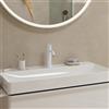 hansgrohe Tecturis S rubinetto lavabo 110, 73310700, 110 Tecturis S bianco opaco [Rubinetteria Bagno > Rubinetteria Lavabo]