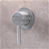 Mariner Logica miscelatore monocomando per rubinetto lavabo, per corpo incasso smart, LOG1111-CS, Logica cromo spazzolato [Rubinetteria Bagno > Ricambi Rubinetteria Bagno]