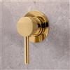 Mariner Logica miscelatore monocomando per rubinetto lavabo, per corpo incasso smart, LOG1111-OR, Logica oro [Rubinetteria Bagno > Ricambi Rubinetteria Bagno]