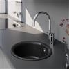 evineo line 300 Lavello da cucina Ø 43,5 cm, EUR100BL, line 300 nero opaco [Lavelli da Cucina > per Base Sottolavello a partire da 45 cm]