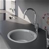 evineo line 300 Lavello da cucina Ø 43,5 cm, EUR100GR, line 300 grigio [Lavelli da Cucina > per Base Sottolavello a partire da 45 cm]