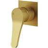 Mariner Kobra miscelatore monocomando per rubinetto lavabo, per corpo incasso smart, KOB1111-OB, Kobra oro spazzolato [Rubinetteria Bagno > Ricambi Rubinetteria Bagno]