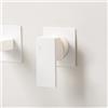 Mariner Quadra miscelatore monocomando per rubinetto lavabo, per corpo incasso smart, QUA1111-BO, Quadra bianco opaco [Rubinetteria Bagno > Ricambi Rubinetteria Bagno]