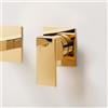 Mariner Quadra miscelatore monocomando per rubinetto lavabo, per corpo incasso smart, QUA1111-OR, Quadra oro [Rubinetteria Bagno > Ricambi Rubinetteria Bagno]