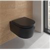 Villeroy & Boch Embrace sedile WC, 8M57S1R7, Embrace nero opaco [WC > Sedili WC]