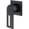 Mariner Otto miscelatore monocomando per rubinetto lavabo, per corpo incasso smart, OTT1111-NO, Otto nero opaco [Rubinetteria Bagno > Ricambi Rubinetteria Bagno]