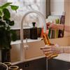 OMNIRES SWITCH rubinetto da cucina, con sistema di filtraggio, orientabile, SW9057-FD1WM, SWITCH bianco opaco [Rubinetteria da Cucina > Rubinetti da Cucina con Trattamento dell'Acqua]