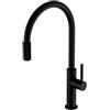 OMNIRES SWITCH rubinetto da cucina per sistema di filtraggio, orientabile, SW9057BL, SWITCH nero opaco [Rubinetti da cucina con sistema di acqua potabile > Rubinetti per acqua potabile per filtro]