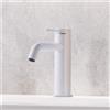 Mariner Logica rubinetto lavabo, LOG0053-BO+PR2300WM, Logica bianco opaco [Rubinetteria Bagno > Rubinetteria Lavabo]