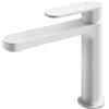 Mariner Uno rubinetto lavabo, UNO0053-BO+PR2100WM, Uno bianco opaco [Rubinetteria Bagno > Rubinetteria Lavabo]