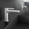 Mariner Otto rubinetto lavabo, OTT0053-BO+PR2100WM, Otto bianco opaco [Rubinetteria Bagno > Rubinetteria Lavabo]