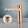 Mariner Arya rubinetto lavabo, ARY0053-RG+PR2100RG, Arya oro rosa [Rubinetteria Bagno > Rubinetteria Lavabo]
