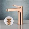 Mariner Kobra rubinetto lavabo, KOB0053-RG+PR2100RG, Kobra oro rosa [Rubinetteria Bagno > Rubinetteria Lavabo]