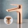 Mariner Tao rubinetto lavabo, TAO0053-RG+PR2300RG, Tao oro rosa [Rubinetteria Bagno > Rubinetteria Lavabo]
