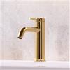 Mariner Logica rubinetto lavabo, LOG0053-OR+PR2100GG, Logica oro [Rubinetteria Bagno > Rubinetteria Lavabo]