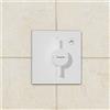 hansgrohe DuoTurn E rubinetto doccia da incasso con miscelatore, 75617700, DuoTurn E bianco opaco [Rubinetteria Bagno > Rubinetteria Doccia]