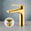 Mariner Tao rubinetto lavabo, TAO0053-OR+PR2300GG, Tao oro [Rubinetteria Bagno > Rubinetteria Lavabo]